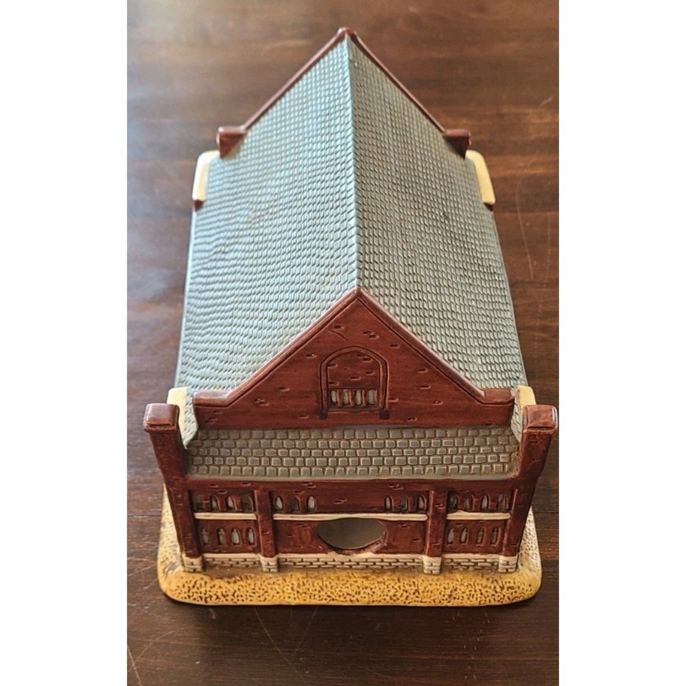 Vintage Lefton Colonial Christmas Village Ryman Auditorium Grand Opry Porcelain